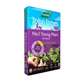 John Innes Peat Free No.1 Young Plant Compost 28L